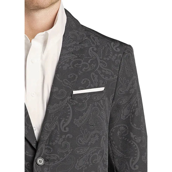 ROCK & ROLL BLAZER/SPORT COAT - Youth, Black Plaid BB96C07382