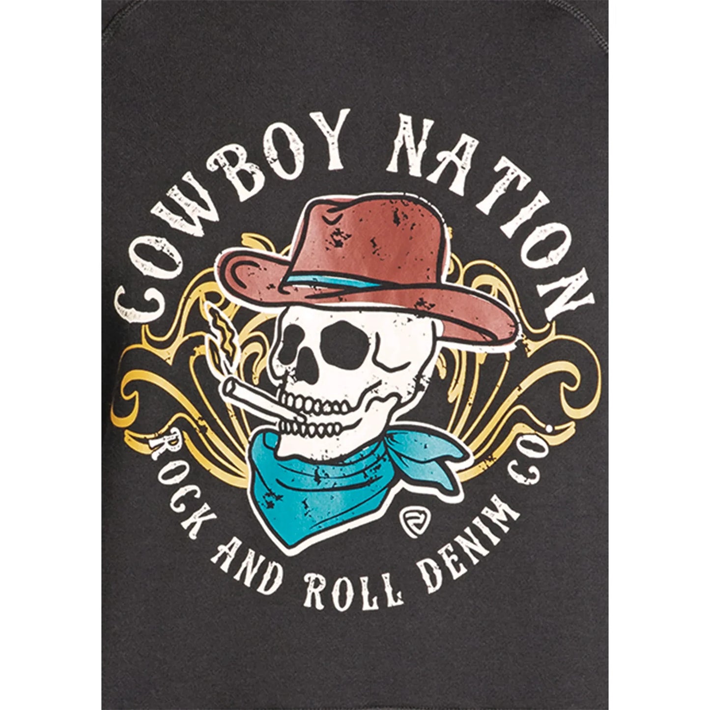 Rock & Roll Men's Hoodie, Dale Brisby, Cowboy Nation- BU94T07447