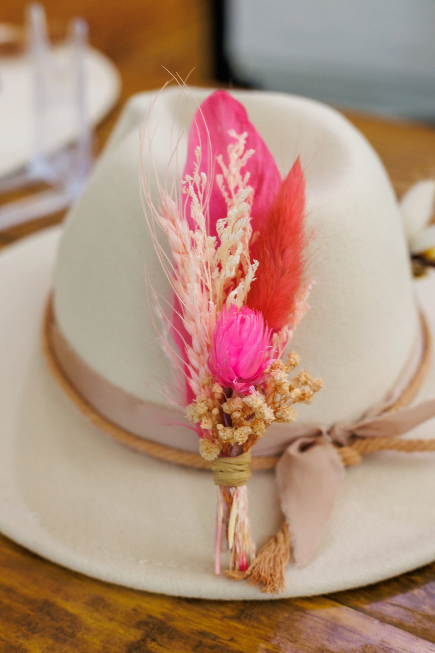 BrimBuds, Western Hat Pin, Pink Pony Club