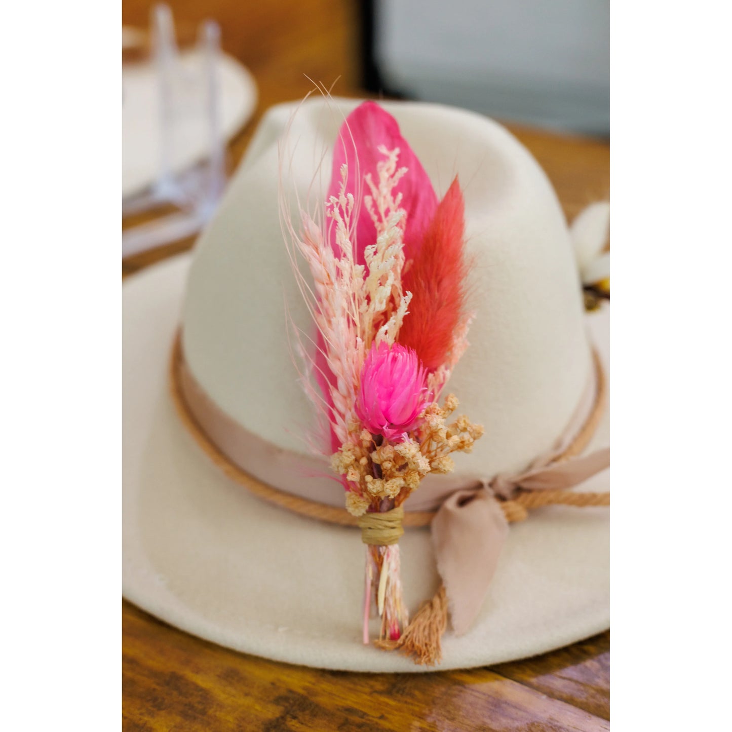 BrimBuds, Western Hat Pin, Pink Pony Club