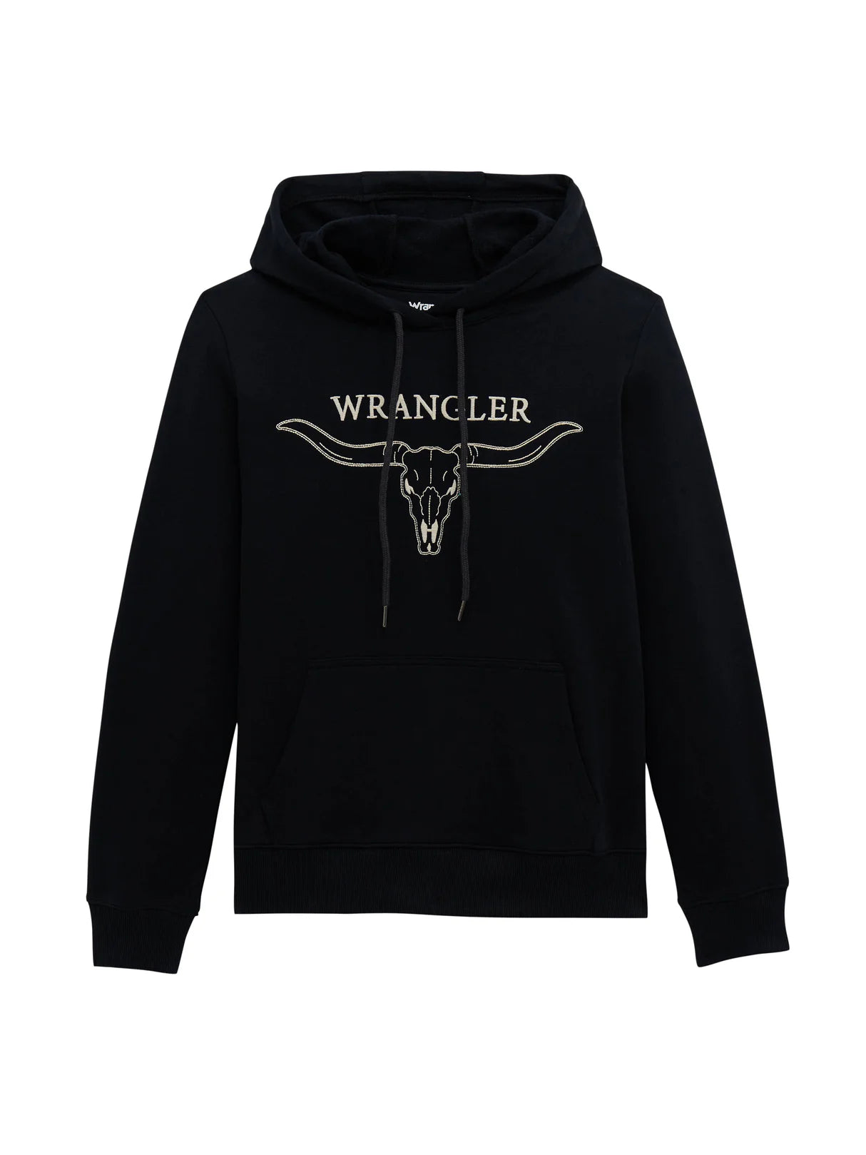 Wrangler Women's Hoodie, Longhorn, Black 112380251