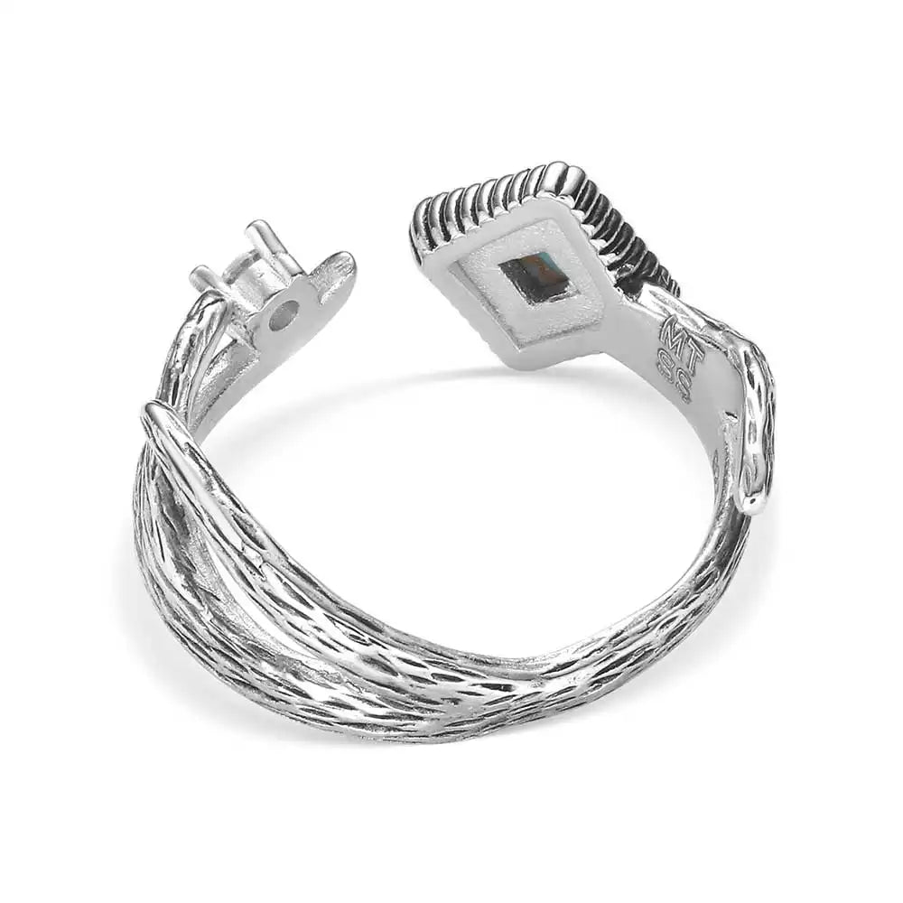 Montana Silversmiths Pursue the Wild Ring - Rugged Beauty Turquoise KTRG6330