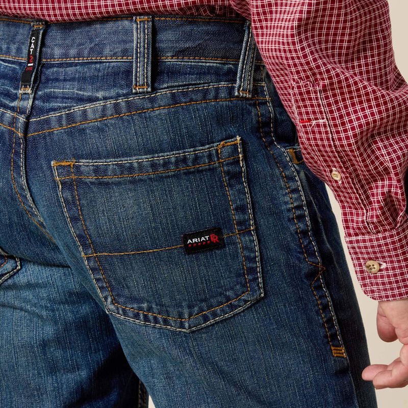 ARIAT MENS JEANS, M5, Flame Resistant FR, Straight Fit, Straight Leg 10015160