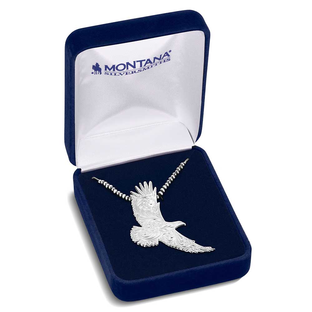 Montana Silversmiths Necklace - Soaring Eagle AMNC6176