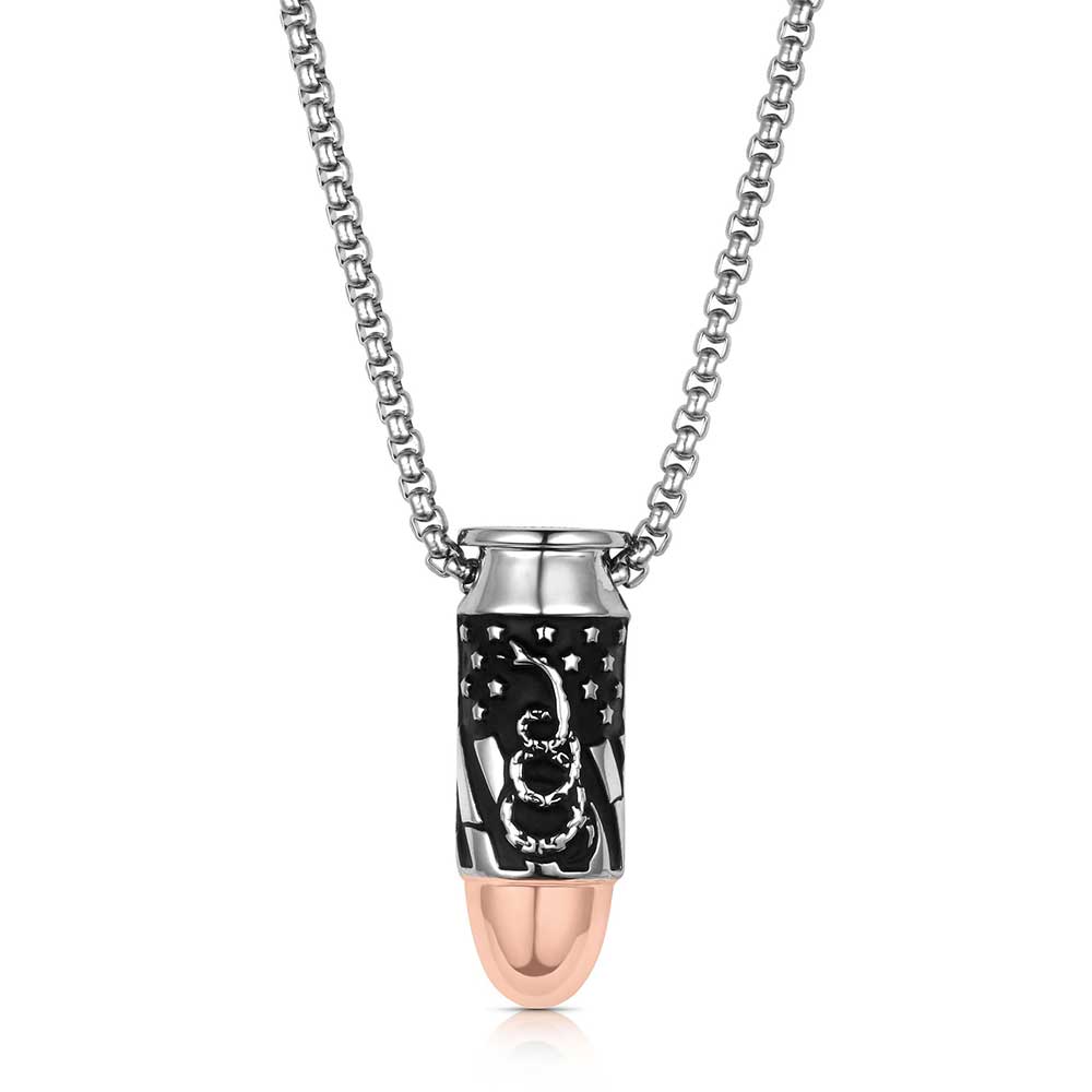 Montana Silversmiths Necklace - We the people bullet NC6291