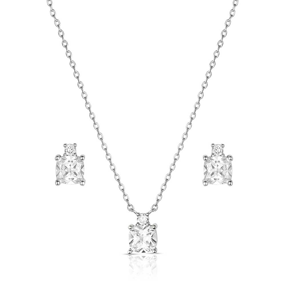 Montana Silversmiths Jewelry Set - Clean Cut Shine JS6292