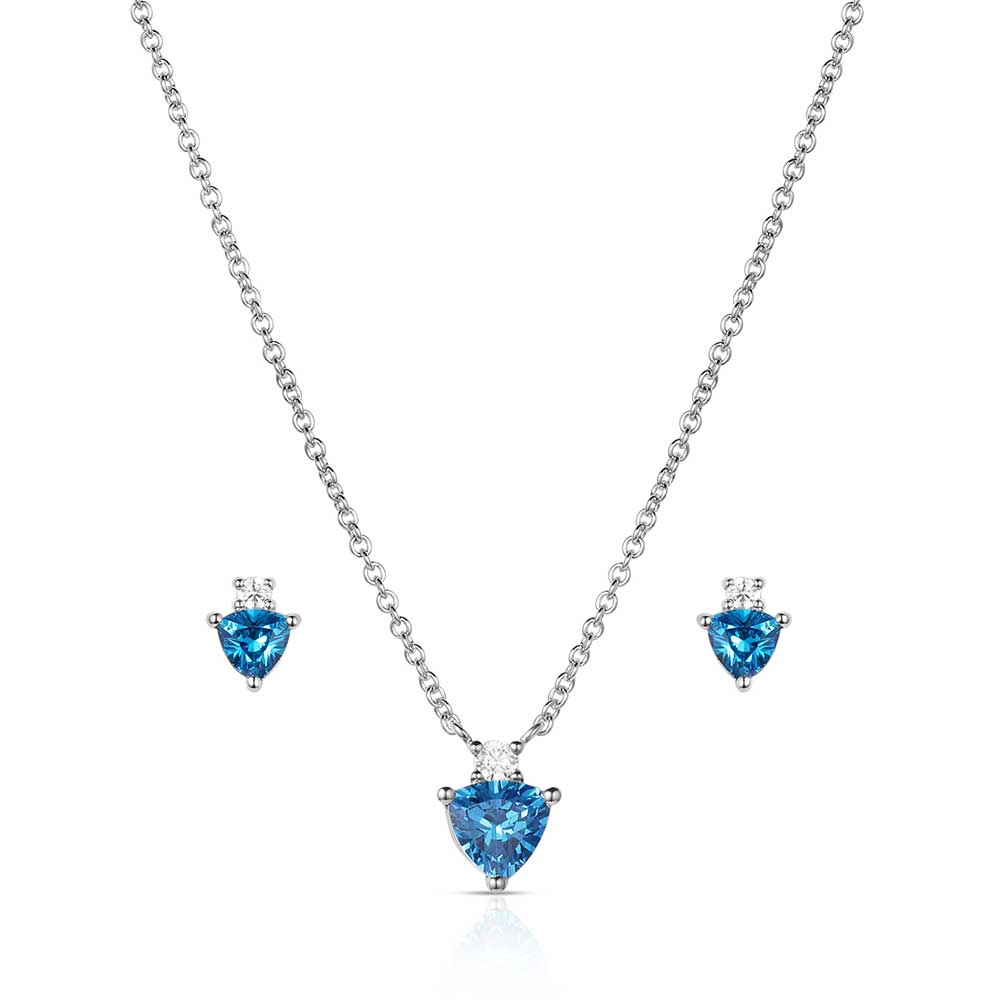 Montana Silversmiths Jewelry Set - Drop in Time JS6299