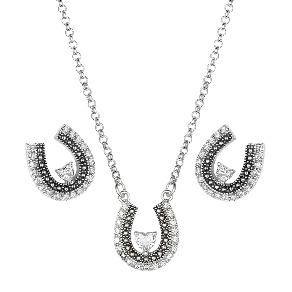 Montana Silversmiths Jewelry Set - Lovely and Lucky JS6307