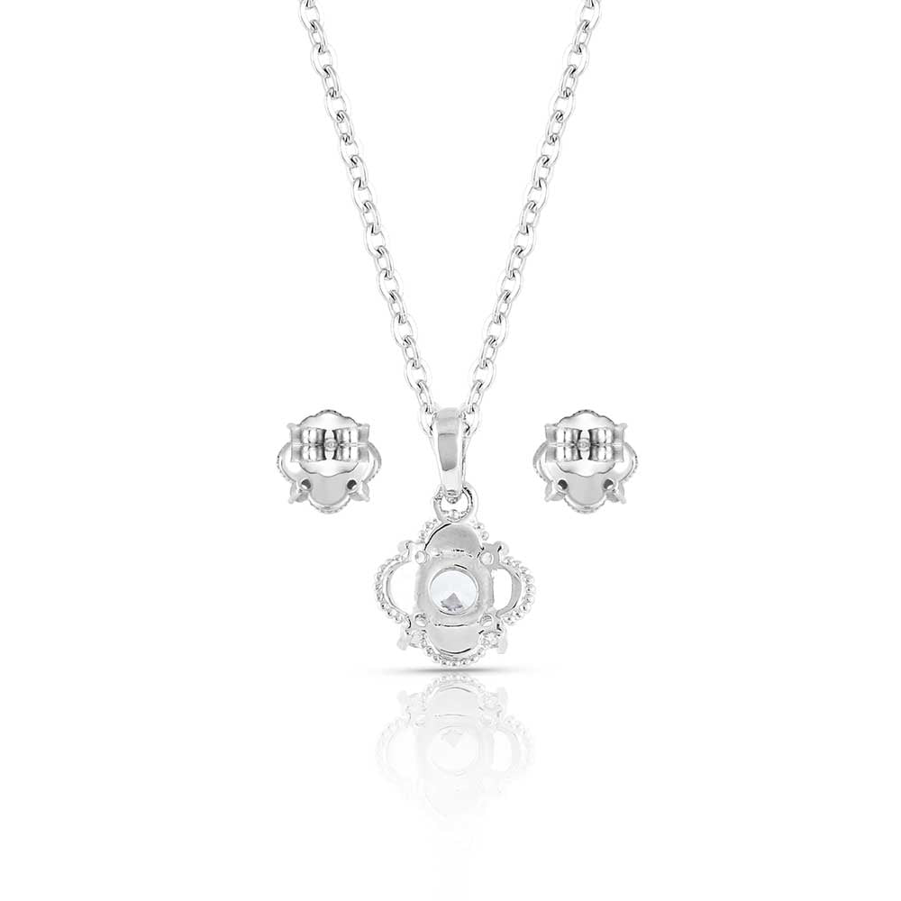 Montana Silversmiths Jewelry Set - Makin’ Memories Crystal JS5188