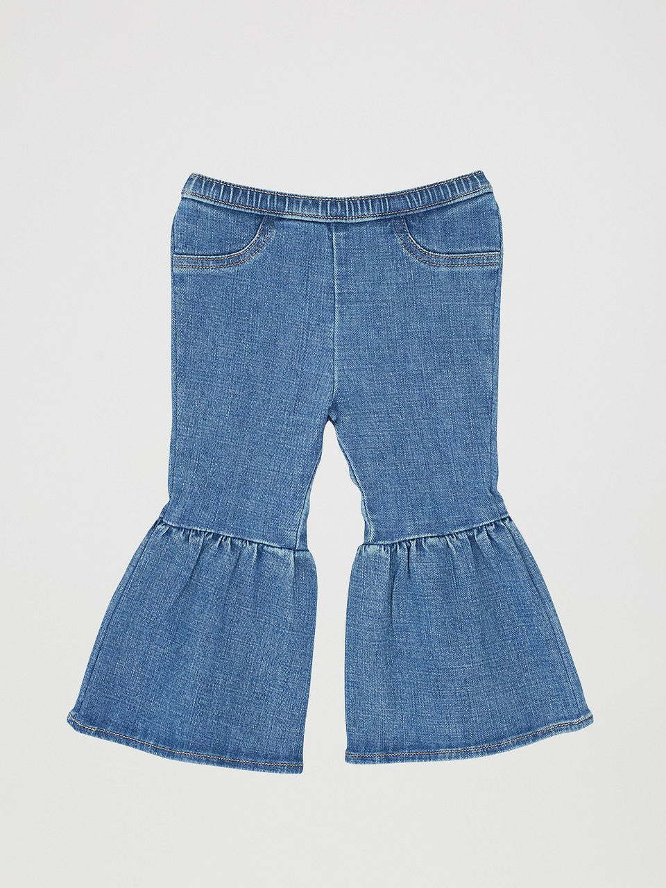 WRANGLER BABY & GIRL Tiered Flare Jean “Reign” - 112367531