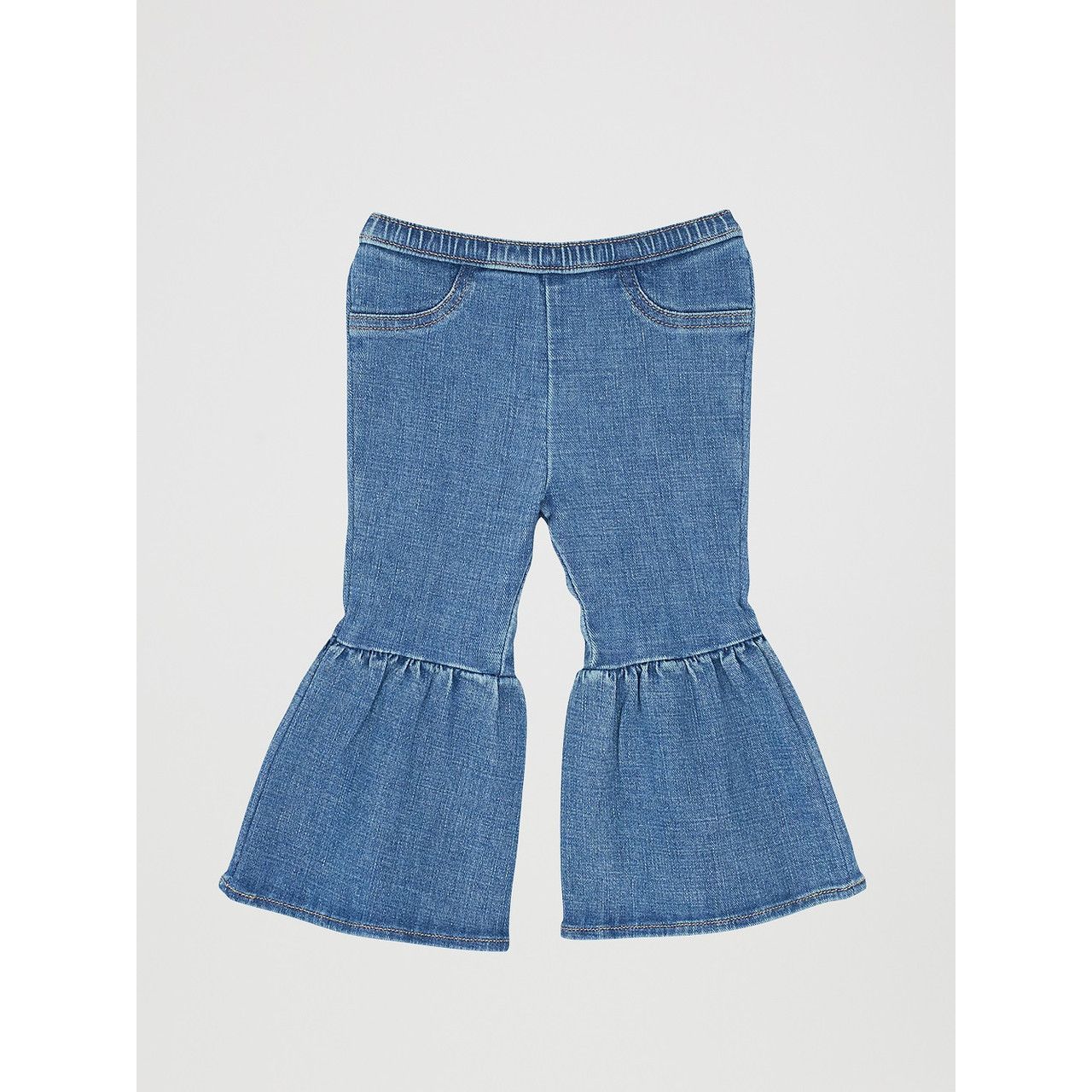 WRANGLER BABY & GIRL Tiered Flare Jean “Reign” - 112367531