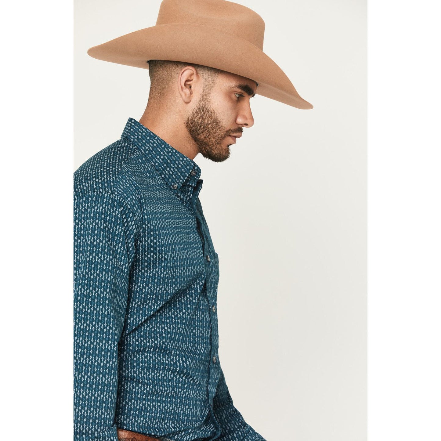 Wrangler Men's Western Button Shirt - Relaxed Fit -112367705