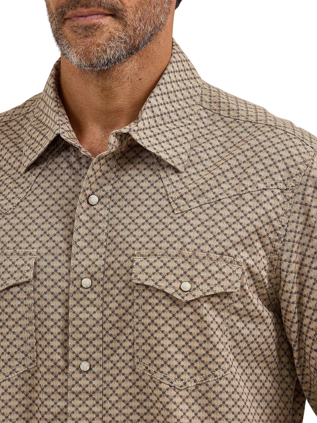 Wrangler Men’s Shirt, Retro, Long Sleeve, Snap 112368222