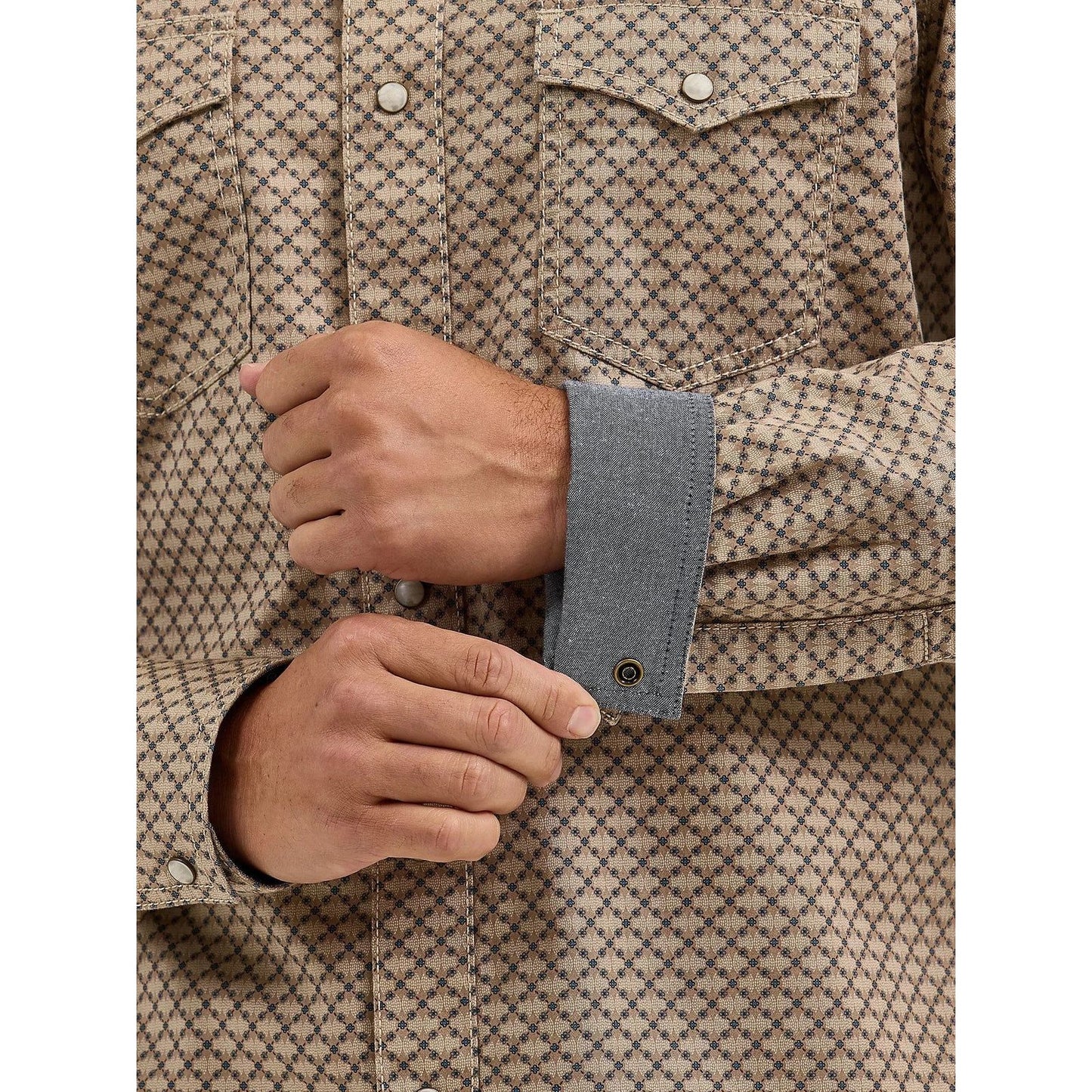 Wrangler Men’s Shirt, Retro, Long Sleeve, Snap 112368222