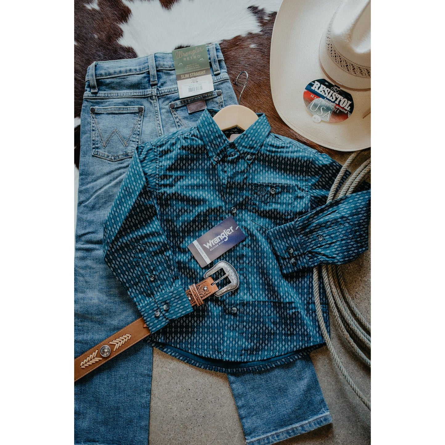 Wrangler Boys Button Down - 112367715