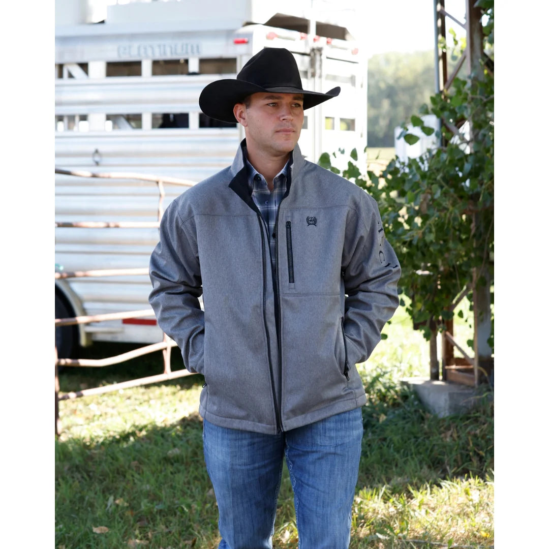 Cinch Men’s Jacket - Conceal Carry, Grey MWJ1537008