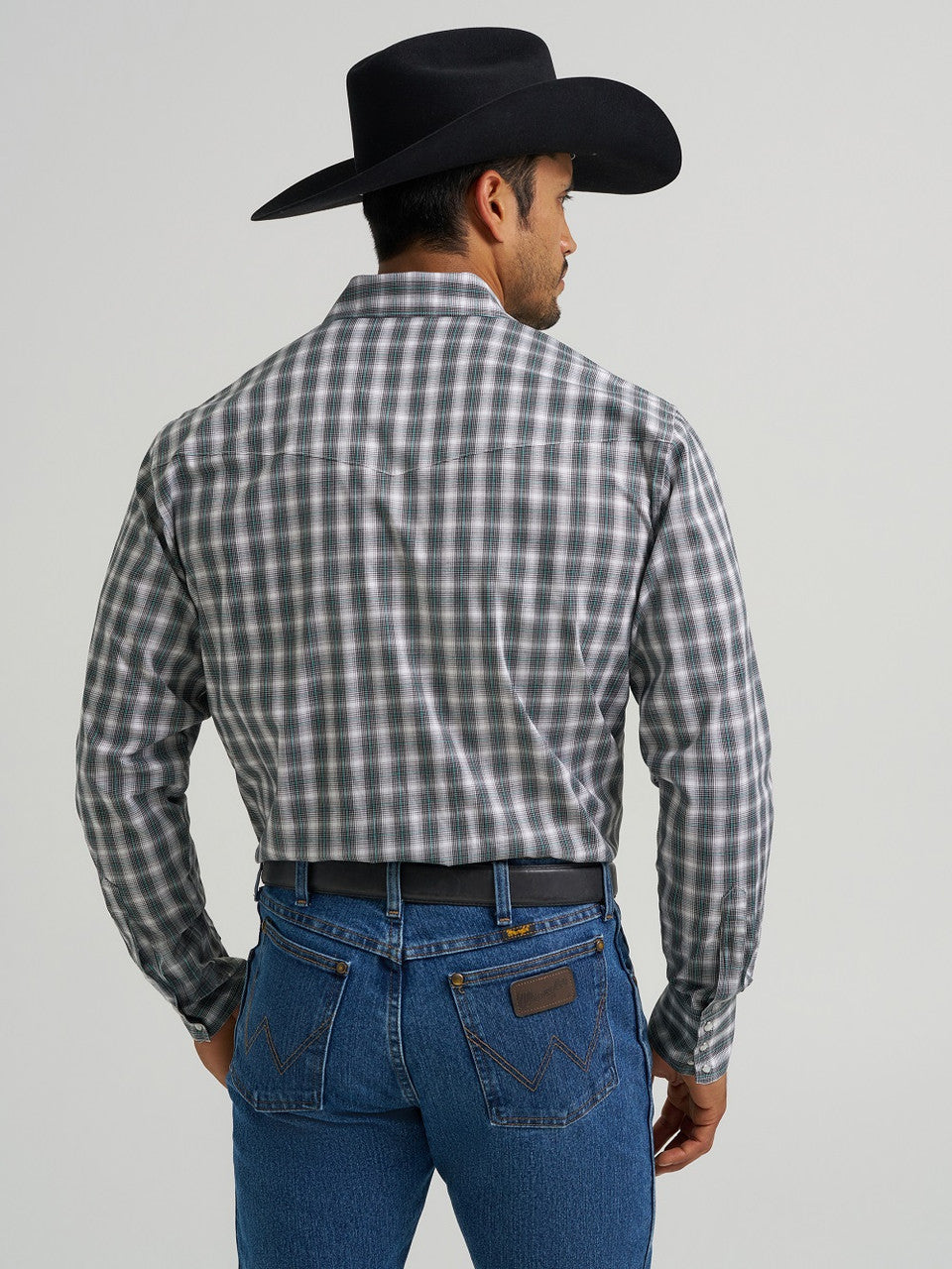 Wrangler Men's Western Snap Shirt - Classic Fit -112367708