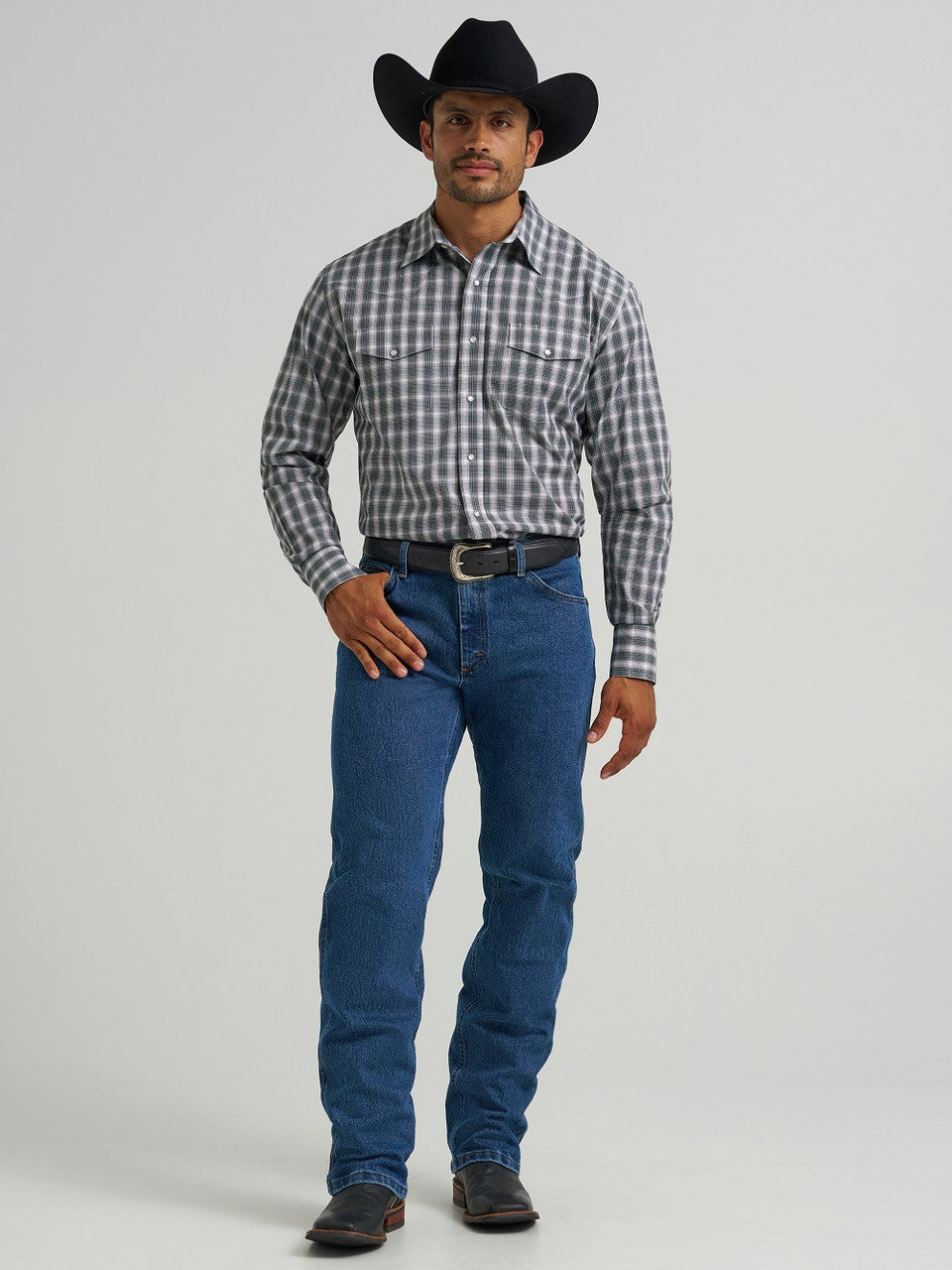 Wrangler Men's Western Snap Shirt - Classic Fit -112367708