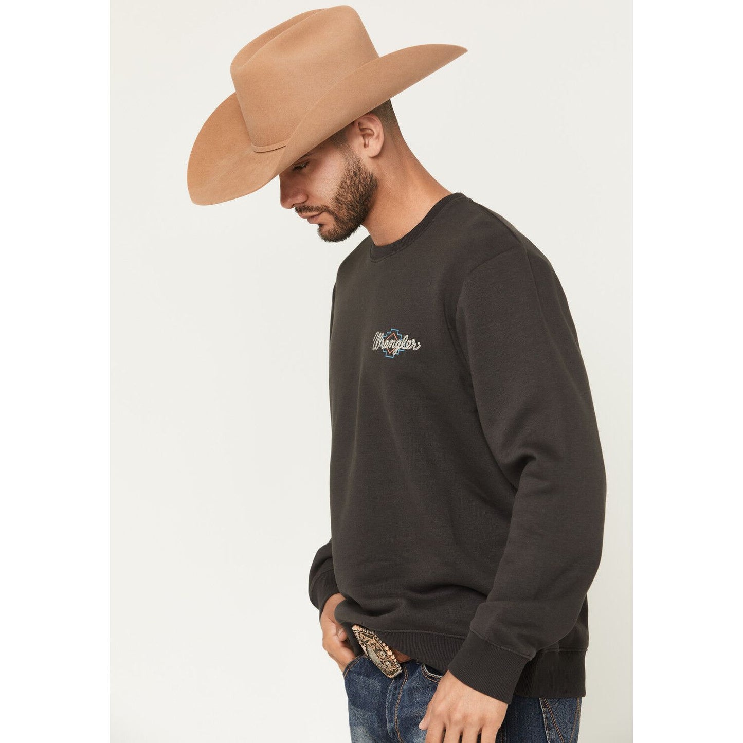Wrangler Men’s Long Sleeve Pullover Sweatshirt 112365700