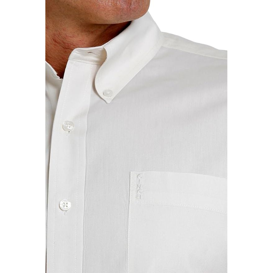 Cinch Men’s Modern Fit, Cream, Button Down Shirt - MTW1347020