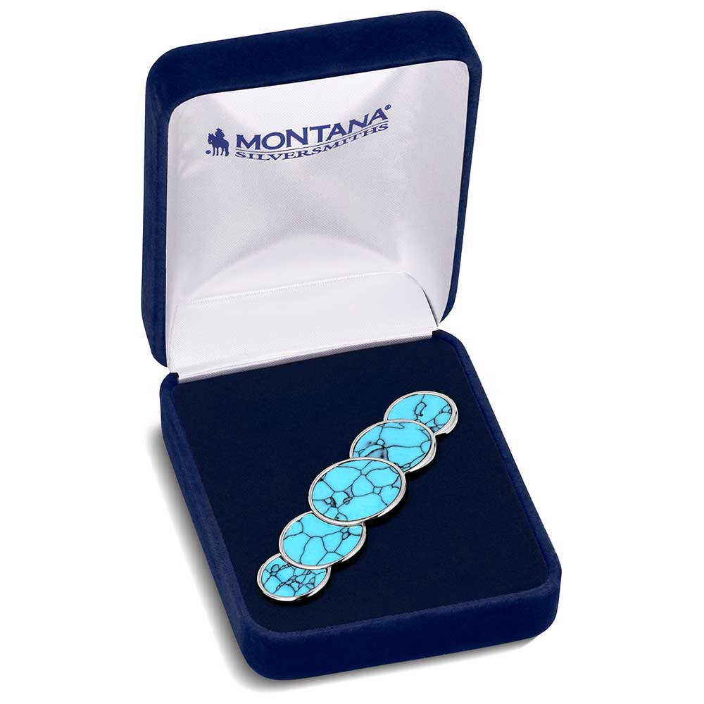 Montana Silversmiths Barrette - Western Horizon BA6128