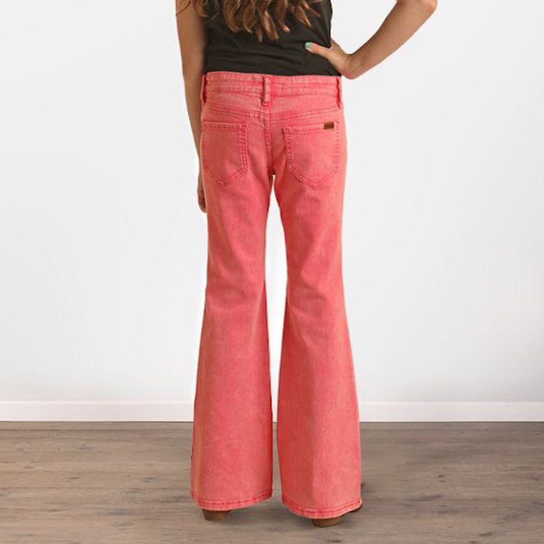 Rock & Roll Girl’s Jean - Pink distressed Flair