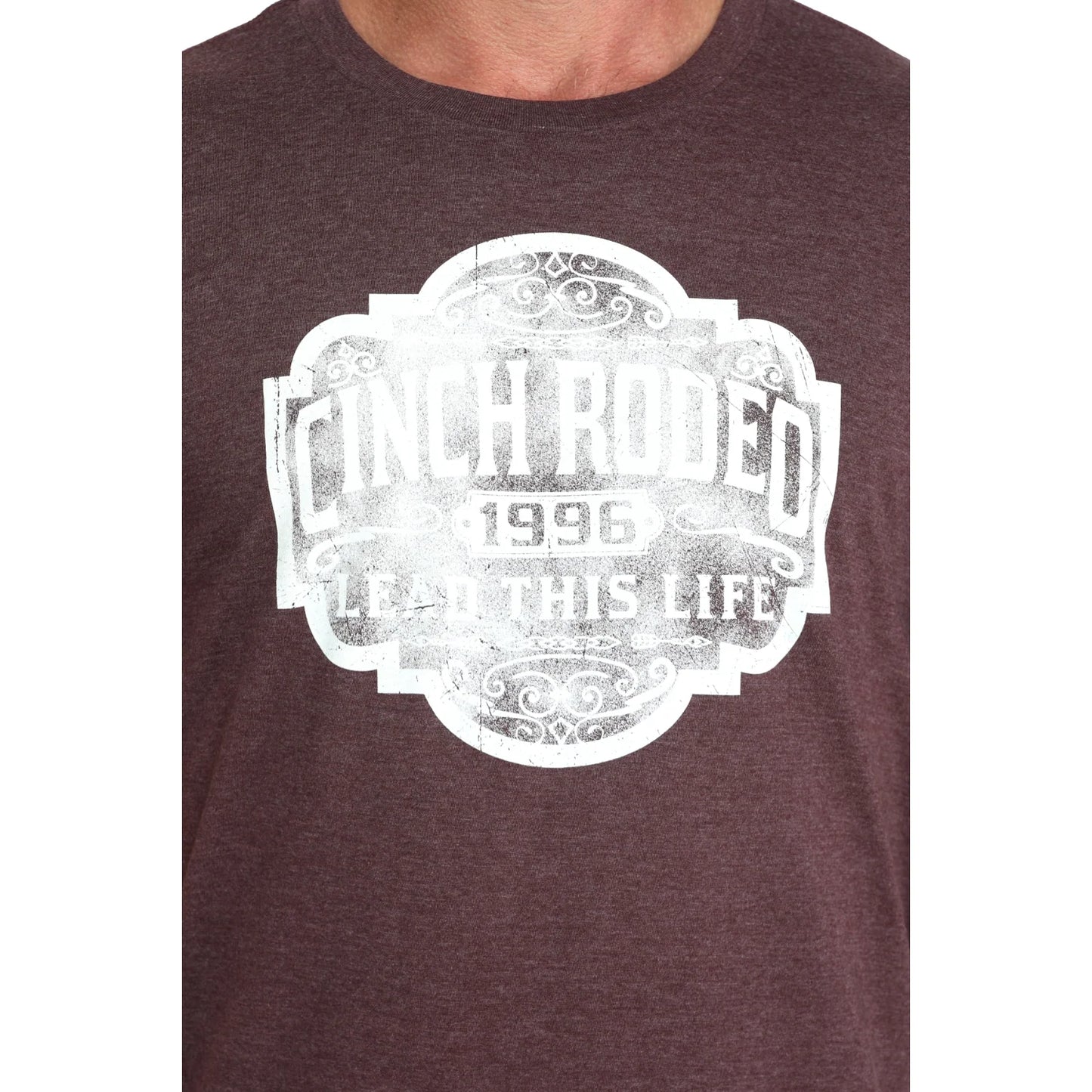 Cinch Men’s T-Shirt Purple MTT1690696