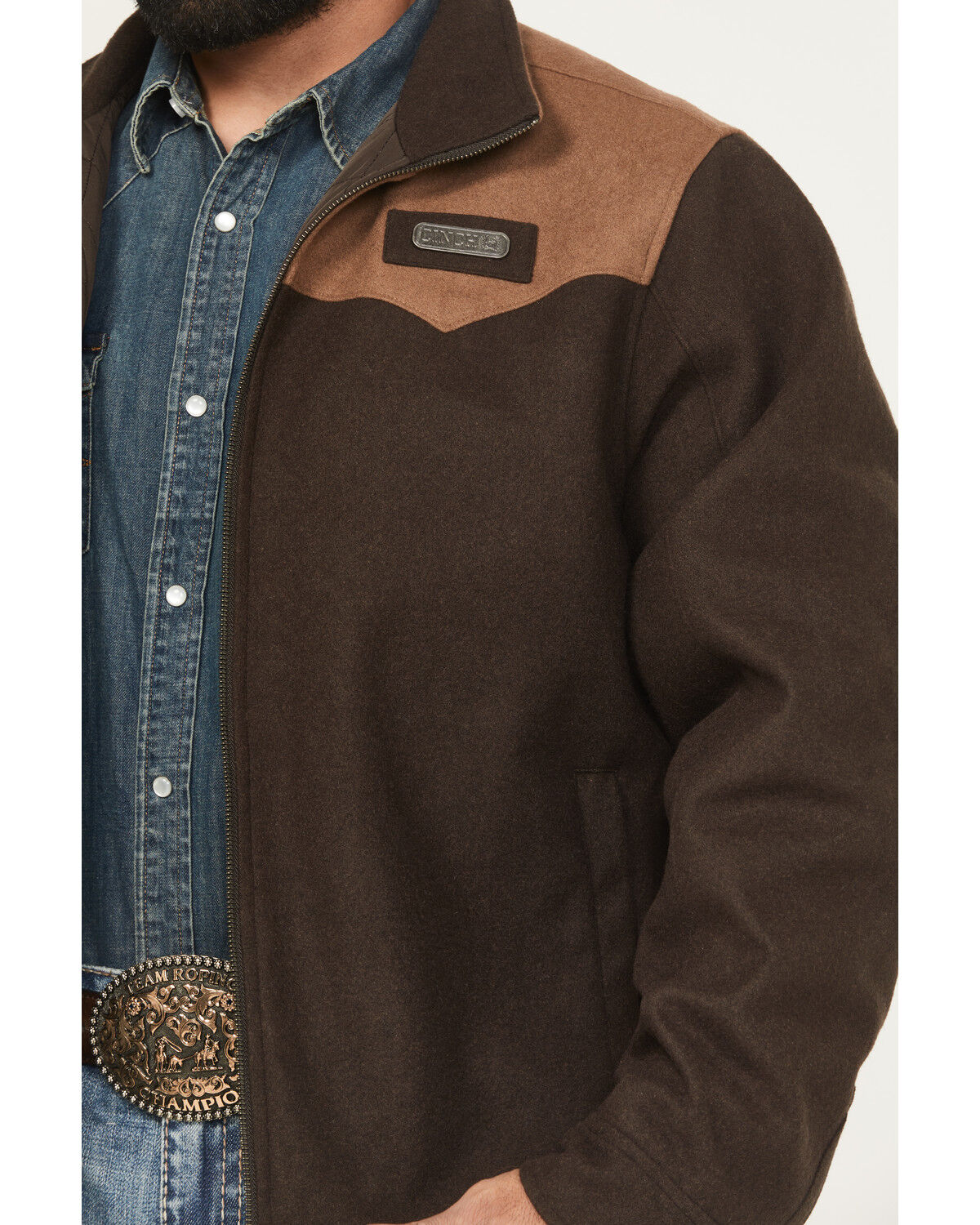 Cinch Men’s Jacket - Conceal Carry Wool MWJ1590005