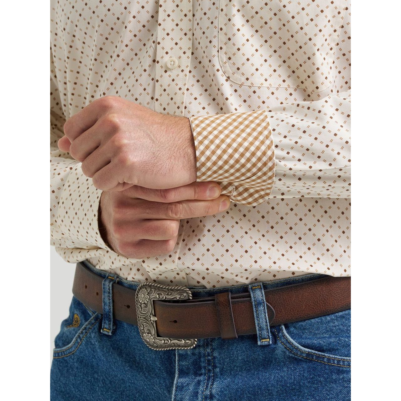 Wrangler Men’s George Straight Button Down 112369563