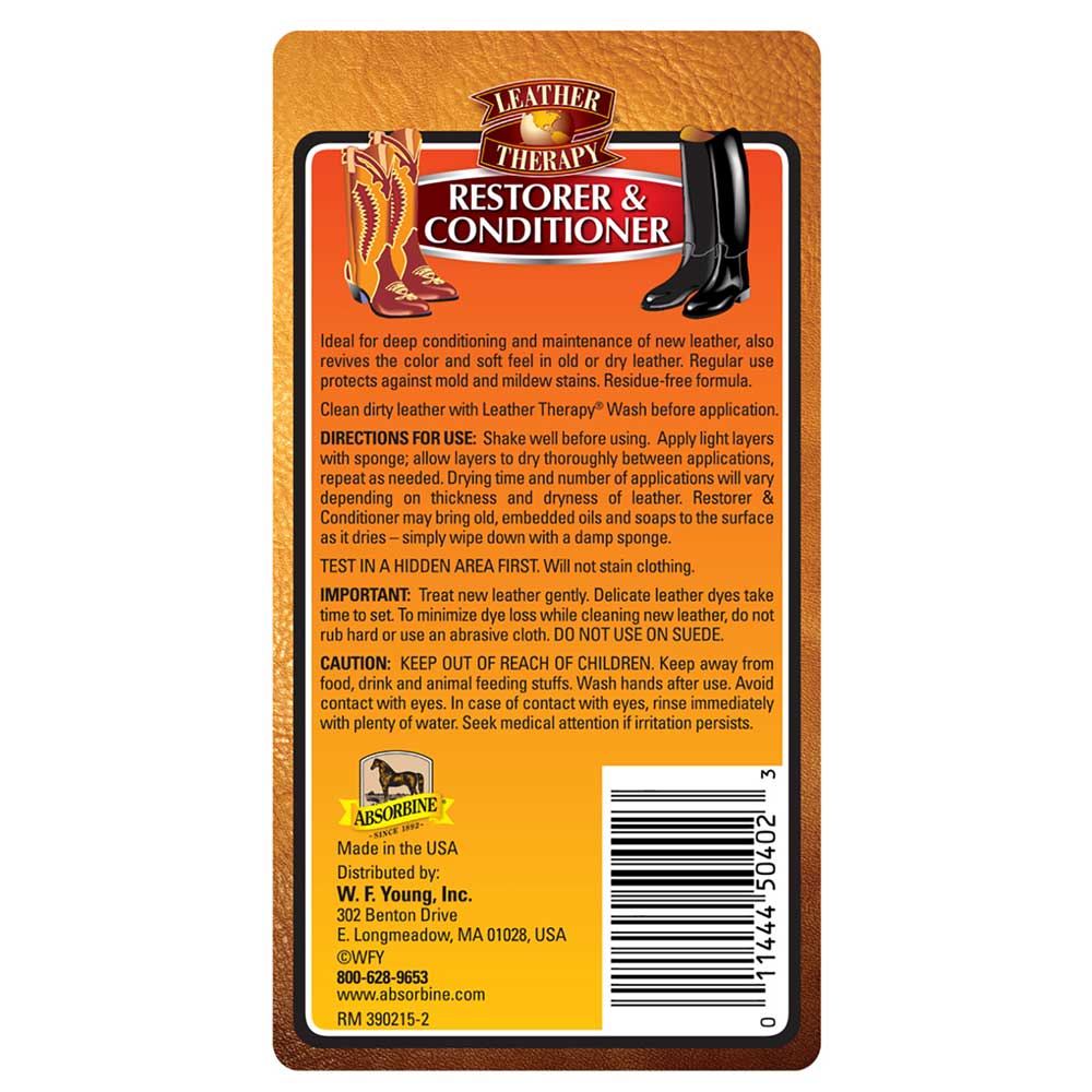 Leather Therapy Leather Restorer & Conditioner (16 fl oz.) 50-2185