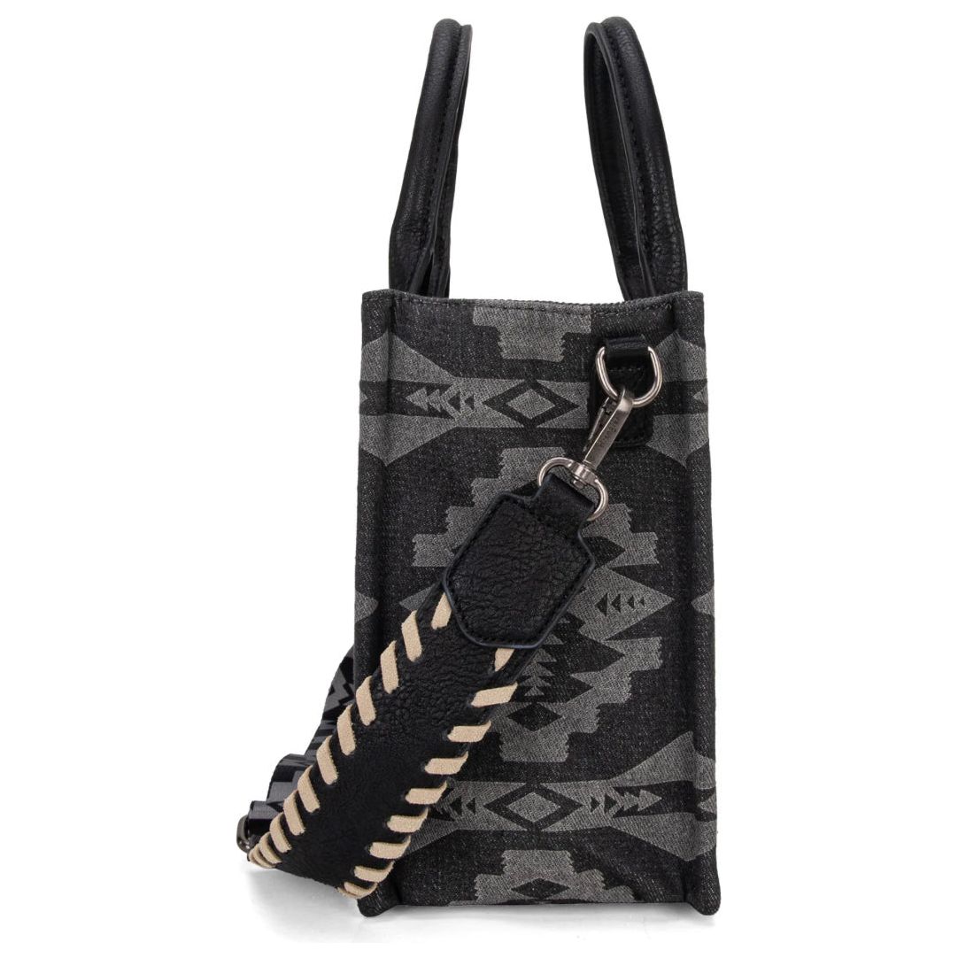 WRANGLER AZTEC,TOTE, CROSSBODY - WG2212-8120BK