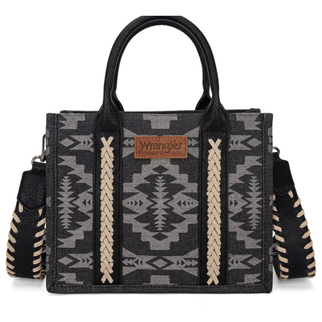 WRANGLER AZTEC,TOTE, CROSSBODY - WG2212-8120BK