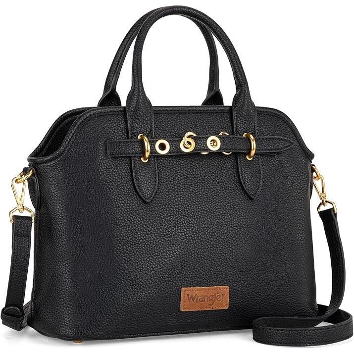 Wrangler Tote Bags for Women Medium Crossbody Purse for Ladies Soft Designer Top-handle Handbags WG201-8012