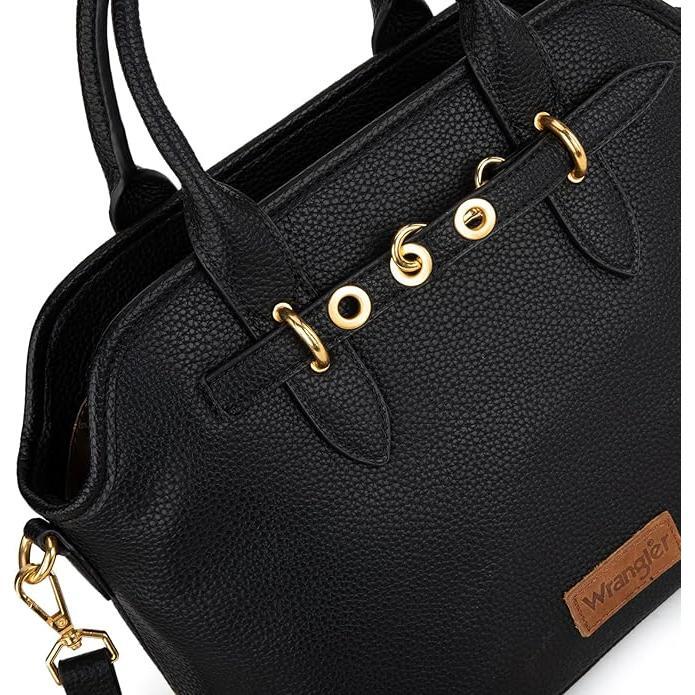 Wrangler Tote Bags for Women Medium Crossbody Purse for Ladies Soft Designer Top-handle Handbags WG201-8012