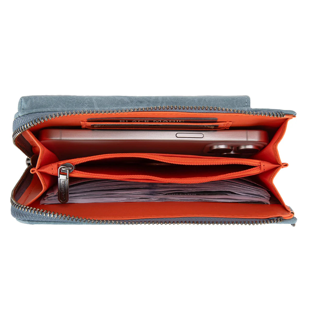 Wrangler Ladies Cellphone, Organizer, Small Crossbody WG200-055JN