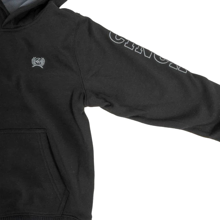 CINCH Boys Hoodie Black MWK7510010