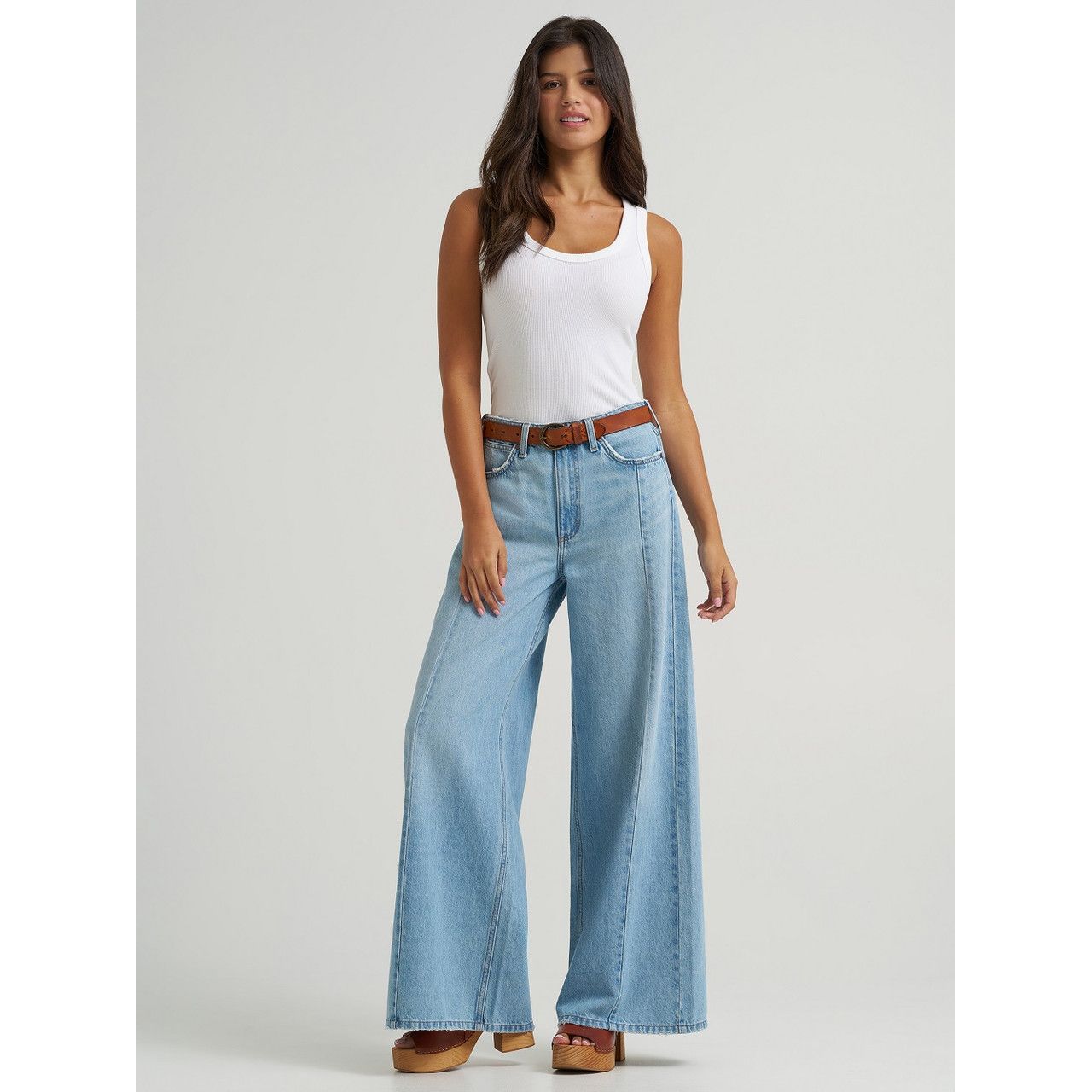 Wrangler Ladies Jean | BAILEY HIGH RISE WIDE LEG 112375003