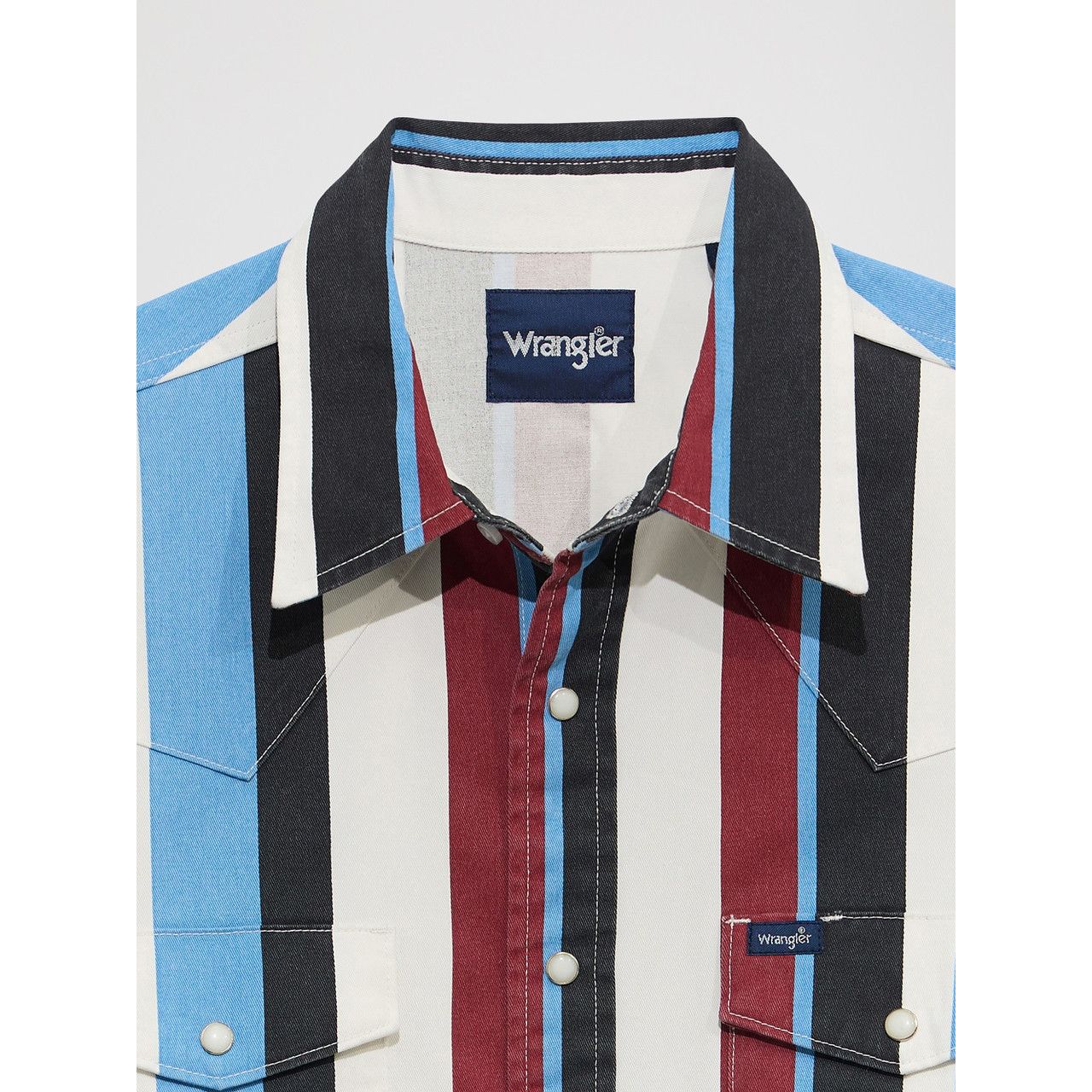 Wrangler Boy’s BRUSHPOPPER WESTERN SNAP WORKSHIRT - 112375804