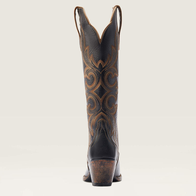 Ariat Ladies Dress Boot, Belinda, Stretchfit, Beduino Black 10044414