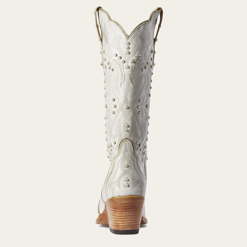 Ariat Ladies Dress Boot, X Toe, Bridle, Pearl White 10031549