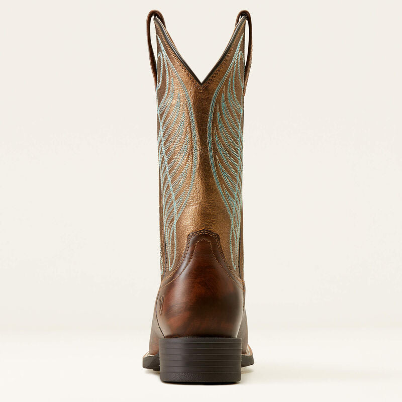 Ariat Ladies Western Boot, Round Up, Square Toe, 10016317