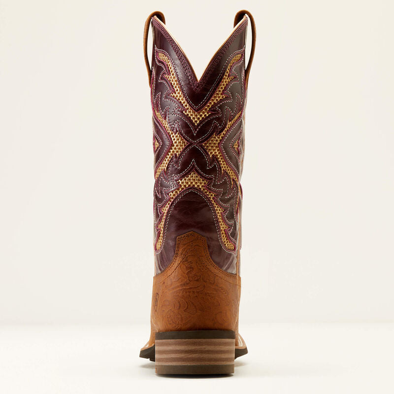 Ariat Ladies Western Boot, Be Cool, Square Toe, San Angelo VentTEK 360, 10051023