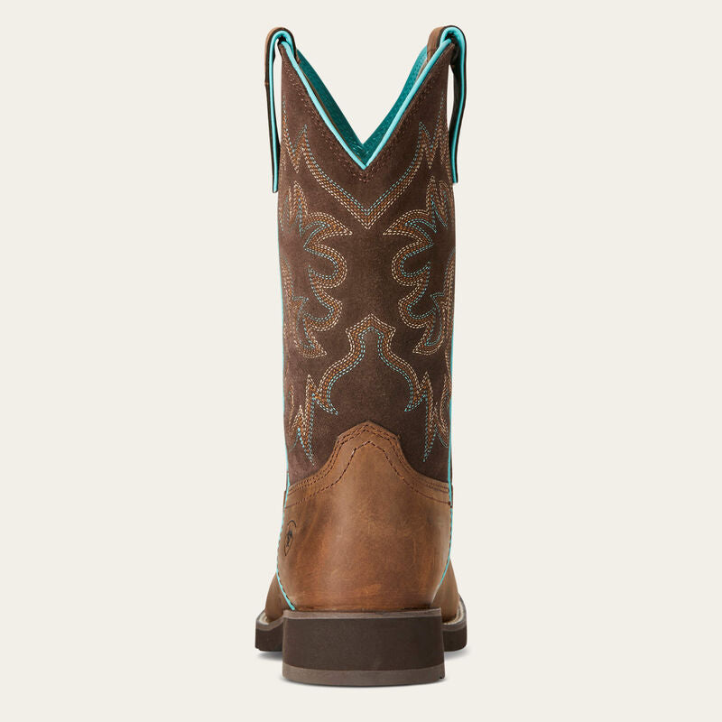 Ariat Ladies Delilah Western Boot, Wide, Round Toe, 10021457