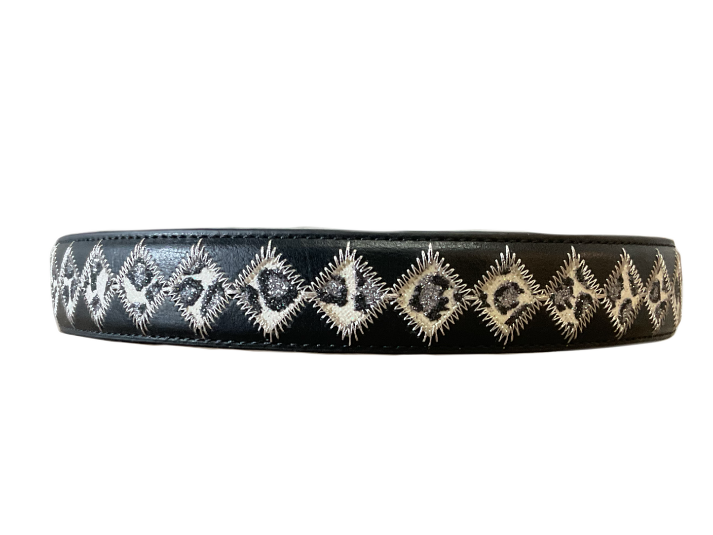 BLAZIN ROXX - Girls BELT Black & White Cheetah Diamonds N1344999
