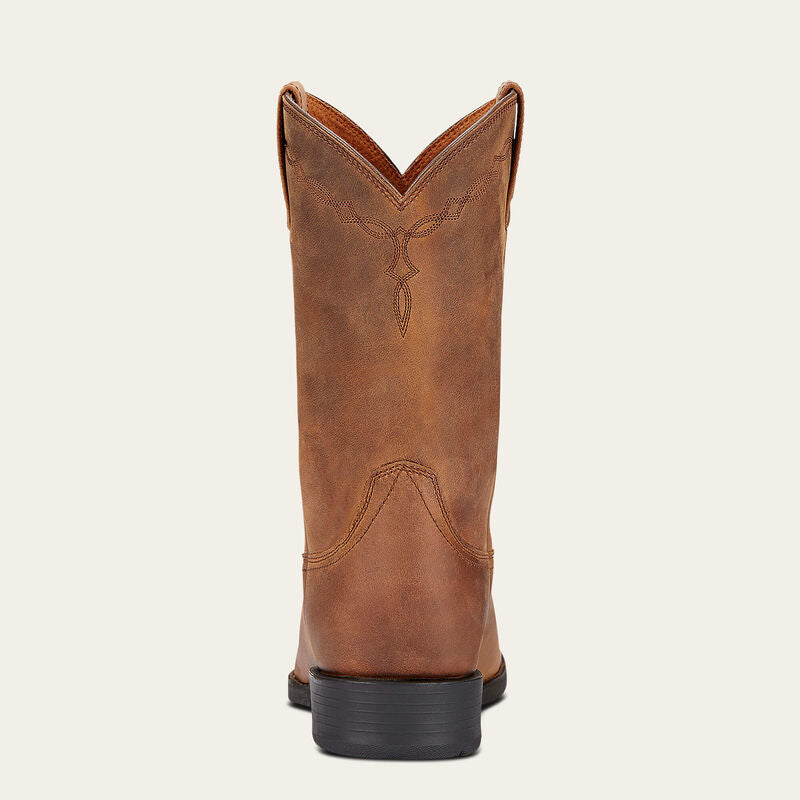Ariat Men’s Western Boot, Heritage Roper, Toe, Brown 10002284