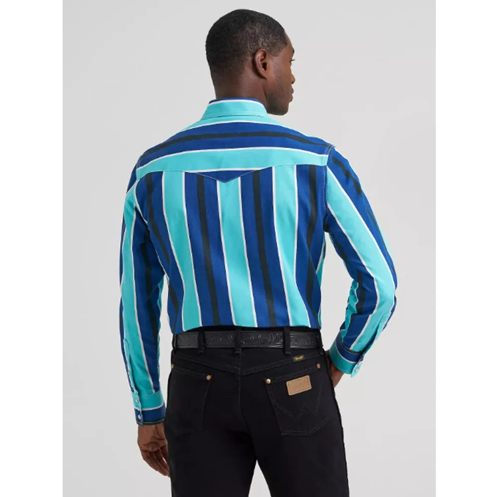 Wrangler Men’s Shirt, Brushpopper, Snap, 112379229