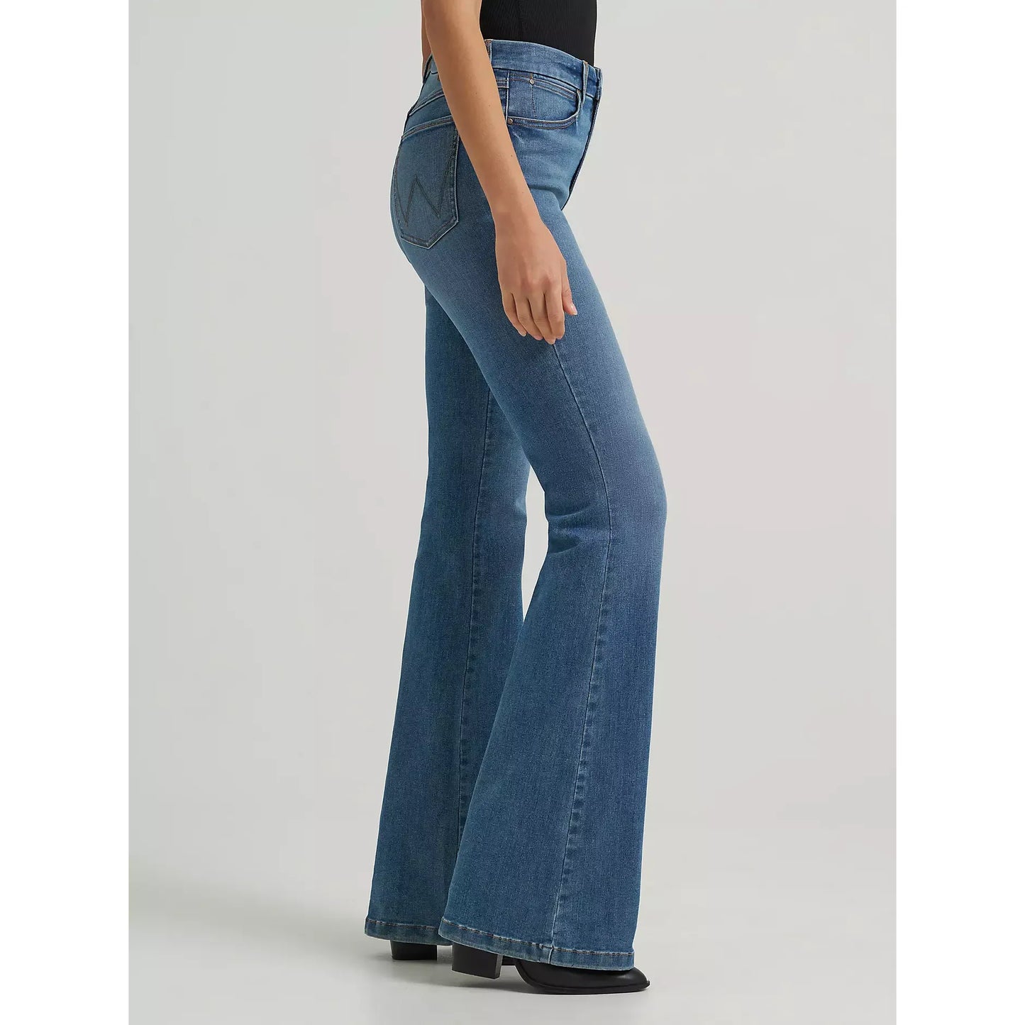 Wrangler Ladies Jean, Bespoke, Flare 112379506