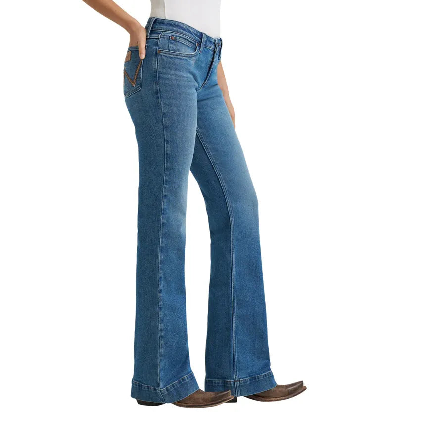 WRANGLER Ladies Jean RETRO® MAE, MID RISE, Trouser | 112379343