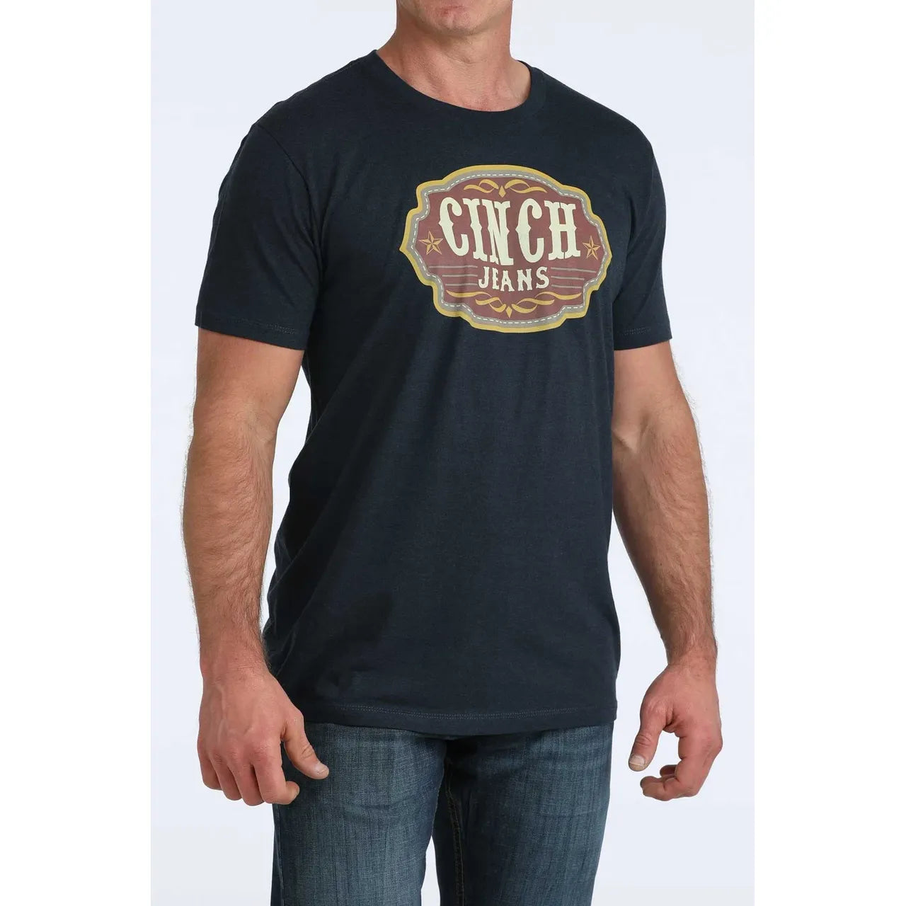 Cinch Men’s T-Shirt Navy MTT1690719