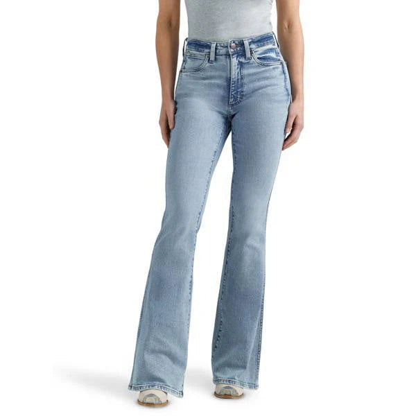 * Wrangler Ladies Jean | Retro Ladies High Rise Flare 112352980